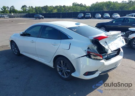 2021 Honda Civic Ex-L from USA, damaged, VIN 19XFC1F75ME002206
